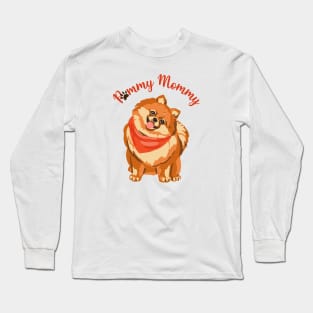 Pomeranian Mom Long Sleeve T-Shirt